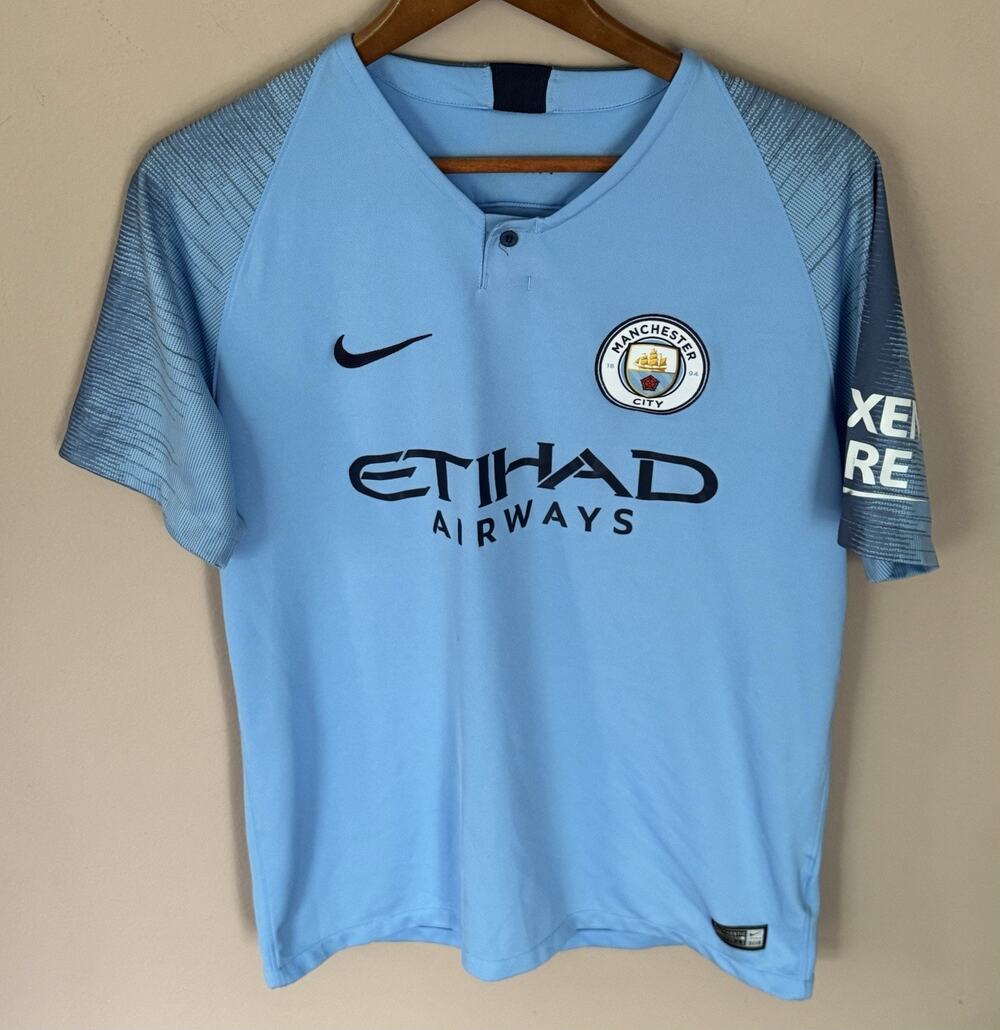 Nike Manchester City 2018-19 Home Jersey Size XL